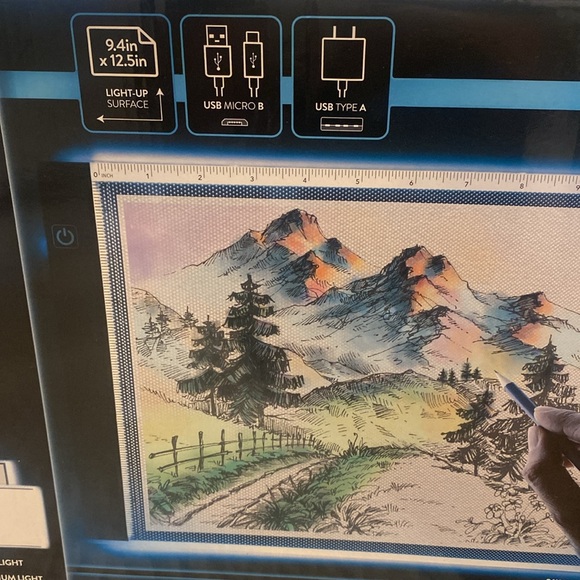 Ultra thin LED light pad - Picture 3 of 7